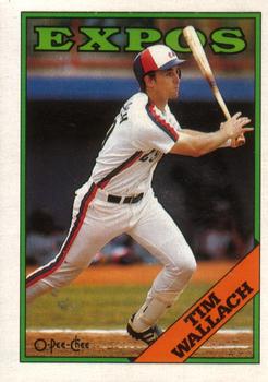 1988 O-Pee-Chee Baseball Cards 094      Tim Wallach
